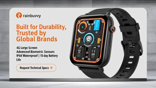 Últimas notícias da empresa sobre Smartwatches com tela grande e chip SIM: a escolha perfeita para empresas modernas