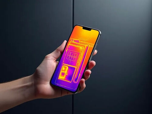 Último Blog da Empresa Sobre Phonemax apresenta smartphone de imagem térmica de bolso R4 GT
