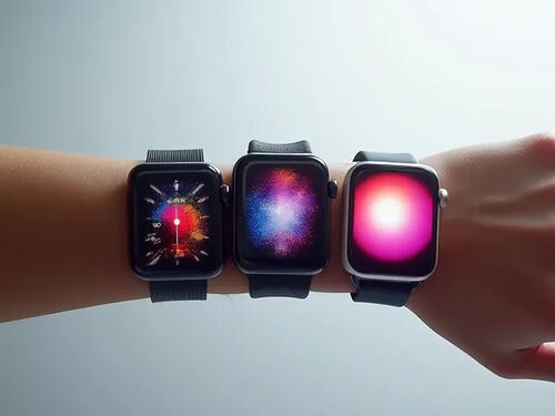 Último Blog da Empresa Sobre Tecnologia de Tela de Smartwatch Explicada: AMOLED, HD e Brilho
