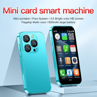Bluetooth 4.0 Reconhecimento Facial Dual SIM estilo clássico XS18 Pro 3G 3.0'' Mini Phone 2+16GB