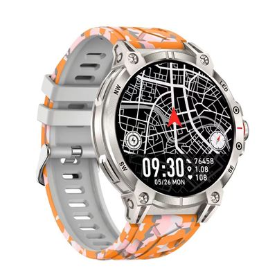 Bom preço. Relógio de forma redonda de liga de zinco chamando smartwatch com Bluetooth e modos desportivos on-line