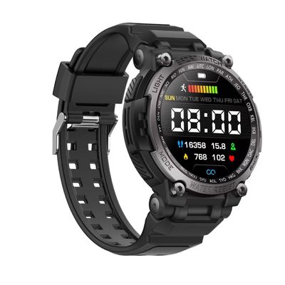 Bom preço. Relógio inteligente de forma redonda elegante e funcional com longa duração da bateria e Bluetooth on-line