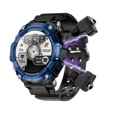 Bom preço. Fones de Ouvido Sem Fio e Música Local Smart Bracelet Smart Watch TWS com MIC e G-Sensor embutidos on-line