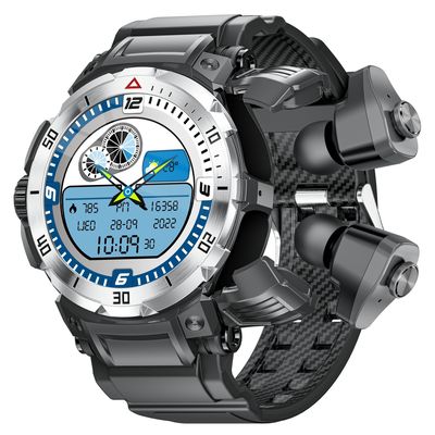 Bom preço. Full Touch Screen TWS Smart Watch Vidro à prova de explosão IP67 relógio de fitness à prova d'água on-line