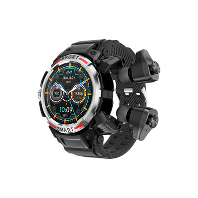 Bom preço. 1.43 polegadas Display Smart Watch TWS Headset Forma redonda com várias línguas on-line
