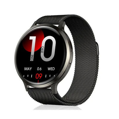 DM90 Outdoor Smart Watch 1.73''AMOLED IP68 sono saúde desporto forma redonda toque relógio
