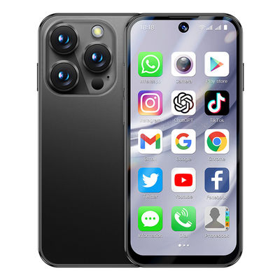 XS19 Pro Mini Smart Phone 4G com 3GB/4GB de RAM e 32GB/64GB de ROM para reconhecimento facial e impressão digital