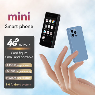 4G Mini Smartphone S18 2.95' MT6737 Android 9.0 2+16GB 1400mAh WIFI Lâmpada flash