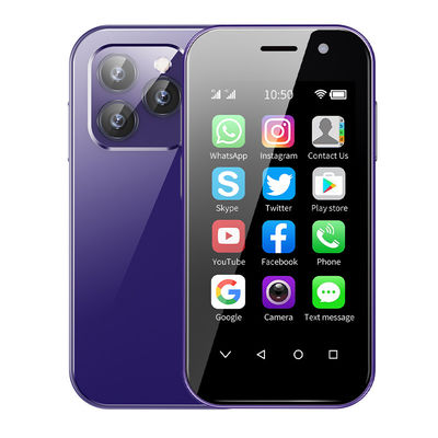 Bom preço. 4G Mini Smart Phone 3+32GB Suporta Google App Face ID GPS BT WiFi 2000mAh on-line