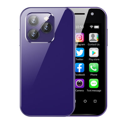 Mini Smartphone 4G com faixas de frequência GSM/WCDMA/FDD Face ID GPS WiFi OTG 128GB ROM