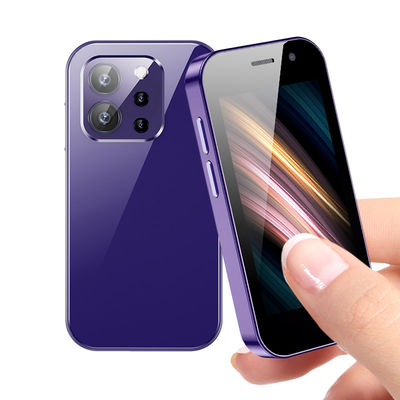 Versão UE Pequeno telefone Android 4G XS15 PRO 3.0' 2000mAh Leve e duradouro