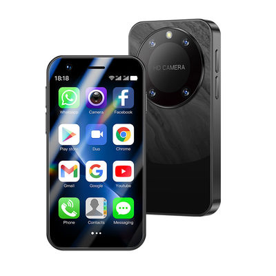 Reconhecimento facial 2000mAh 3G Mini Smartphone 1+16GB 3,0 polegadas IPS