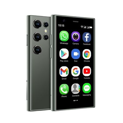 3G Smartphones de tela pequena 1000mAh WIFI Bluetooth Android S23 Pro 3.0'HD 2+16GB