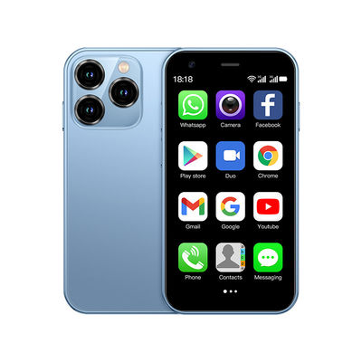 Lanterna 3G Mini Smartphone FM Funções Small Smartphone para emergência e entretenimento