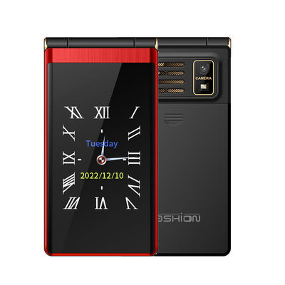 Bom preço. Yeemi M1 GSM 2G 2,8 polegadas tela dupla telefone dobrável FM Mp3 Mp4 Micro USB on-line