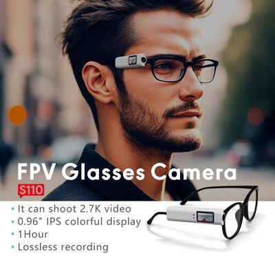 Câmera Fpv Pequena portátil Câmera de vídeo WiFi Câmera de vídeo 110° Lente de Ângulo Amplo Controle APP Anti Shake