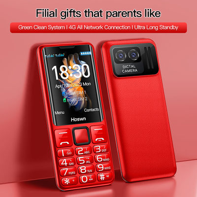 2.4' TFT Screen 32MB RAM Torch Dual SIM i79 (H6) 4G Mini Cellphone para Idosos