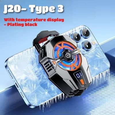 J20 Frio do telefone móvel para PUBG Semicondutor Frio do sumidouro térmico para IOS Android