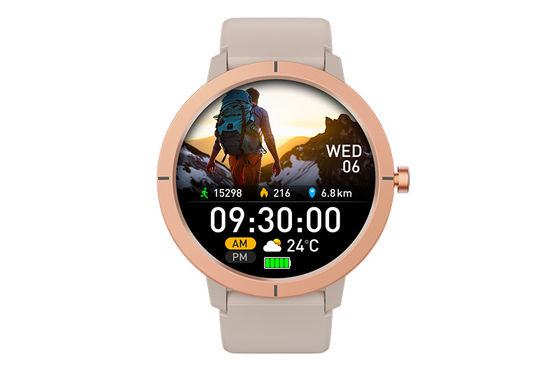 Bom preço. Mulher Homem Smart Watch 5ATM GPS à prova d'água Construído em GNSS de banda dupla Bluetooth Ouro E Bluetooth Equipado on-line