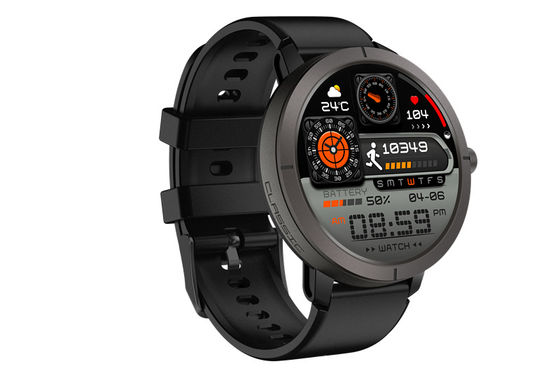 Smartwatch Esportivo com Chamada Bluetooth Militar, Bússola, GNSS de Banda Dupla Integrado, 1 Botão e Resistência à Água 5ATM para Homens