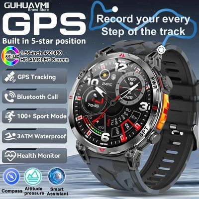 Bom preço. Telefone profissional GPS AMOLED 650Mah 3ATM Impermeável rastreamento de fitness Smartwatch desportivo on-line