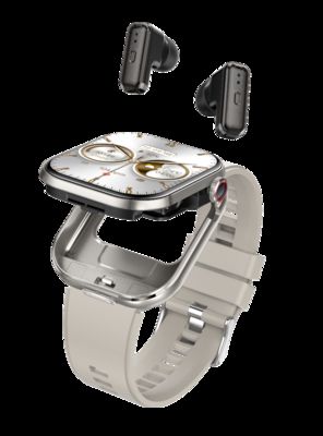 Smartwatch T99 TWS sem fio 2,02 polegadas IPS 320x385 BT5.0 Chamada Bluetooth IP67 à prova d'água 300mAh