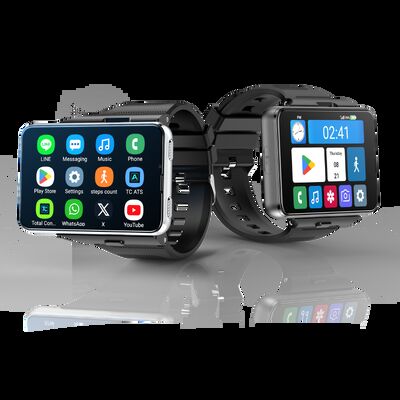 Bom preço. Relógio inteligente 4G com Bluetooth 50 GPS Plus Go Sensor de frequência cardíaca e Faixa de silicone on-line