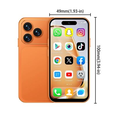 2026 novo Orange A18 Pro 4.0 polegadas Android 12.0 2000mAh 4G dual SIM smartphone