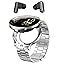 Bom preço. 2 em 1 Smart Watch com fones de ouvido sem fio oferecendo alta resolução IPS Display Microphone Speaker on-line