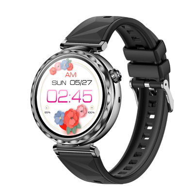 1,43 polegadas tela redonda AMOLED 280mAh bateria IP67 smartwatch à prova d'água