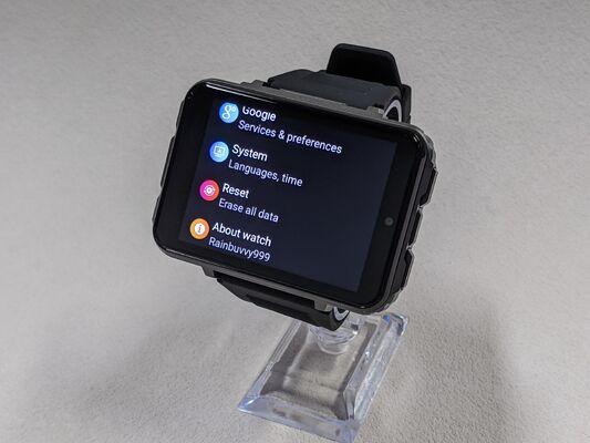 Cobertura 4G LTE completa permite que você fique conectado em qualquer lugar Rainbuvvy Smartwatch 4G