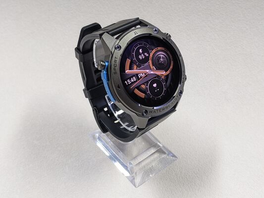 Smartwatch Esportivo GPS com Alto-falante e Microfone Integrados para Chamadas de Voz Bluetooth Manuais e Inteligentes