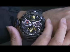 Relógio de exterior 4G GPS elegante e funcional, com design de aço inoxidável e bateria de 1150MA