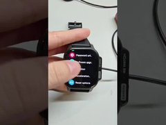 Rainbuvvy DM62 Preto AMOLED HD Display Smartwatch 4+64GB Android 8.1