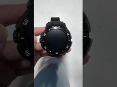 Relógio inteligente à prova d'água IP67 com TWS emparelhado com sensor de frequência cardíaca para Android e IOS