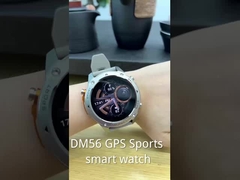 DM56-GPS Smart Watch Android Long Standby GPS com bússola para fitness