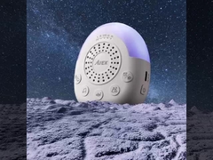 Máquina de ruído branco com cinco cores luz noturna 30 Sounds Calmante Função temporizador CHILD LOCK