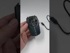 F15 Fano de arrefecimento de telemóvel Radiador arrefecido a ar Reverso Clip Refrigerador de jogos