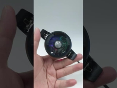 Radiador traseiro de semicondutor para smartphone GT30 para PUBG Game Cooler com luz colorida RGB legal