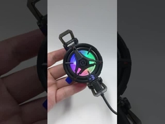 TL07 5V / 3A Frio magnético de telefone para PUBG Mobile - Fano de resfriamento por congelamento semicondutor com temperatura digital