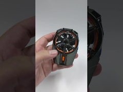 Cooler de ar recarregável para telemóvel de 300mAh X52 Ventilador de refrigeração para telemóvel Radiador traseiro para telemóvel