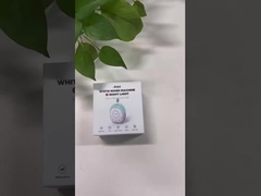 Máquina de barulho branco de bloqueio infantil com luz noturna de cinco cores 30 sons calmantes Função de temporizador