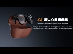 Apresentamos Óculos Inteligentes M02 AI Câmera de 8MP Gravação de Vídeo Tradução Bluetooth Óculos de Sol Você