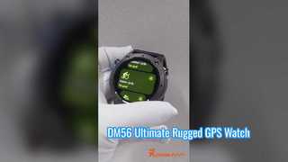 Novo DM56 GPS Relógio Inteligente 1.43''HD AMOLED Display Multi GNSS Bússola, Barômetro e Altímetro 5
