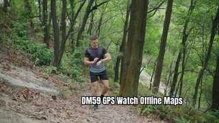 DM59 GPS Sport Watch Mapas off-line