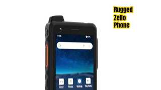 Telefone robusto Android 15 Zello UNIWA F400
