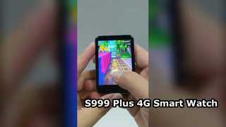 S999 MAIS 4G Android relógio inteligente Bluetooth