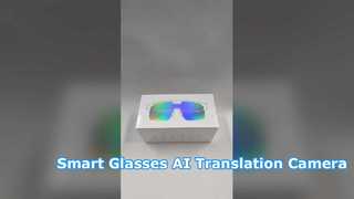 Q01 AI Tradução Bluetooth Chamada Óculos Inteligentes