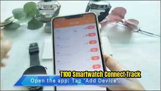 Smartwatch T100: Chama o Rastreador de Música Fitness